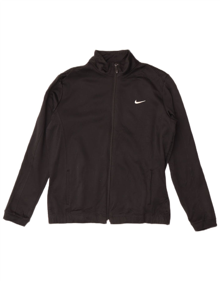 Jaqueta Nike Feminina Therma-Fit Tracksuit UK 14 Médio Preto Poliéster