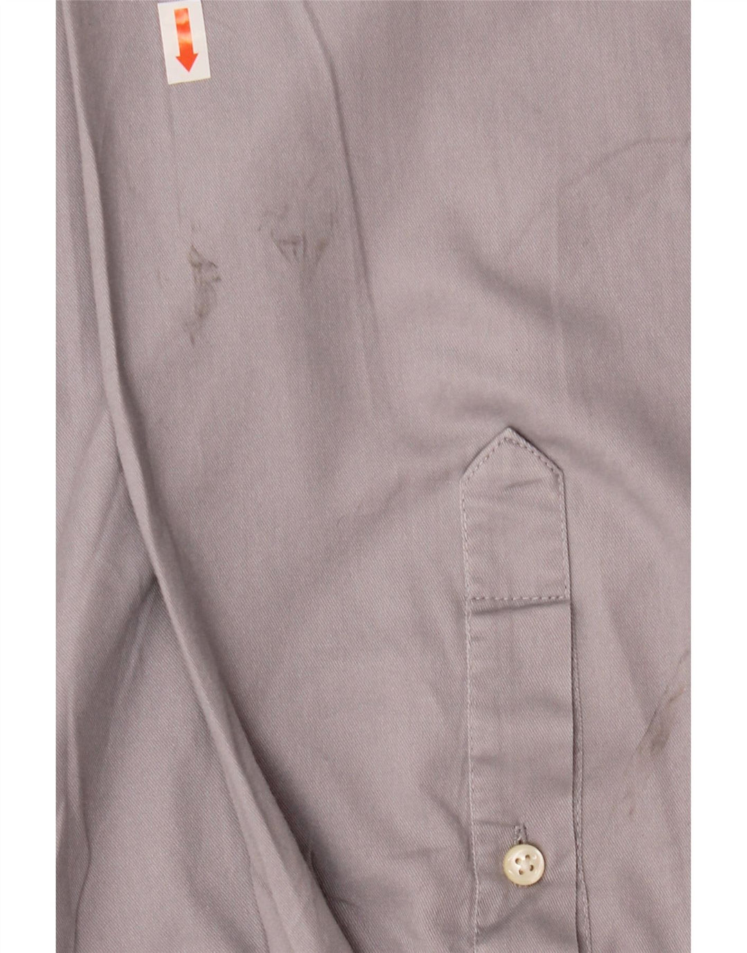 Camisa masculina IZOD 2XL algodão cinza