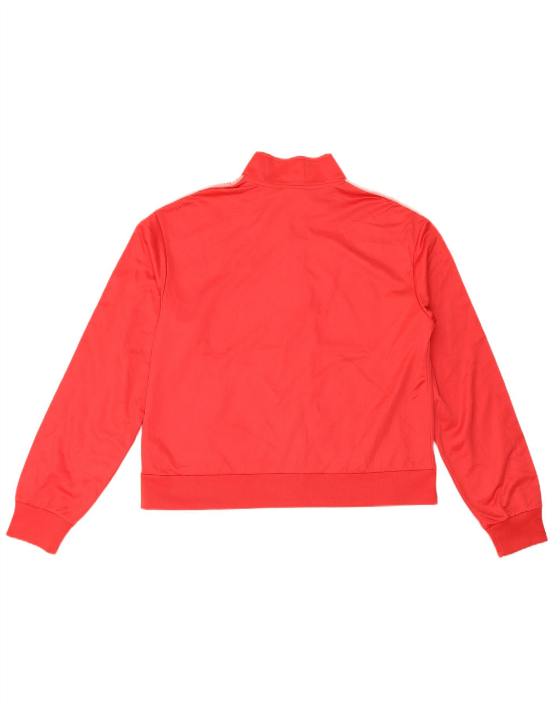 Diadora Womens Graphic Tracksuit Top Jacket UK 18 XL Poliéster Vermelho