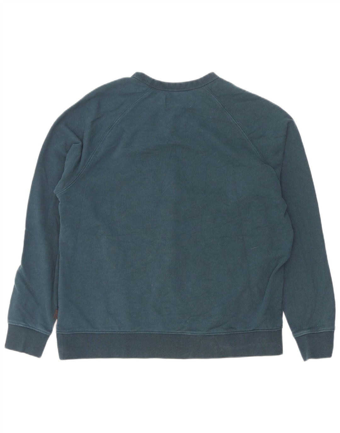 Suéter masculino Marks & Spencer de algodão azul médio