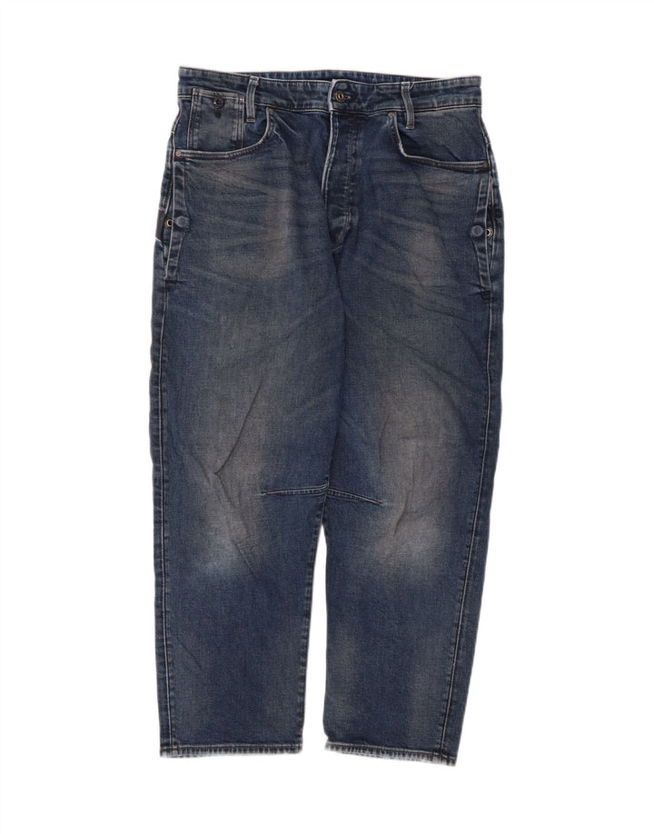 G-STAR Mens Tapered Capri Jeans W29 L23 Blue Cotton Vintage G-Star and Second-Hand G-Star from Messina Hembry 