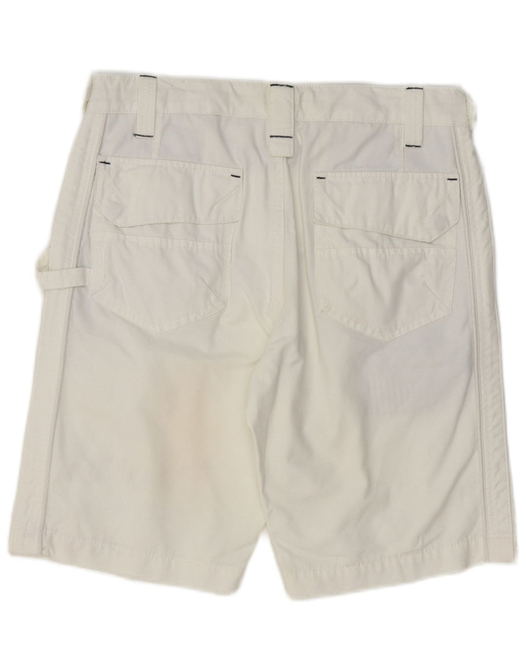 ELLESSE Mens Chino Shorts IT 48 Médio W32 Algodão Branco