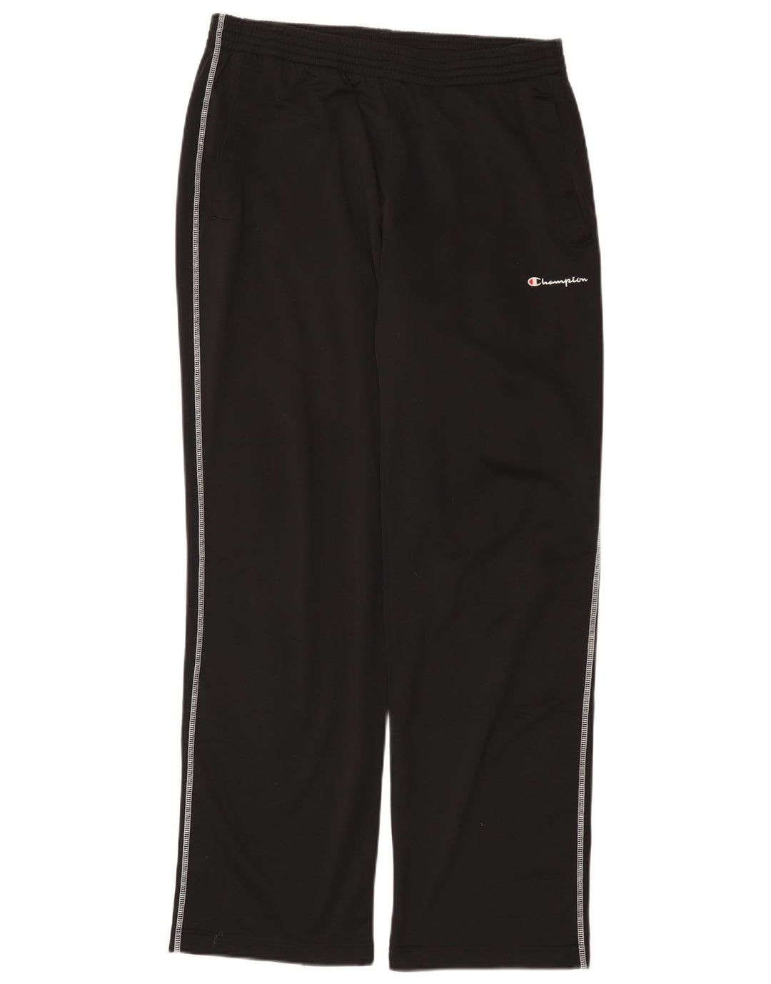 Calça de treino masculina Champion grande poliéster preto