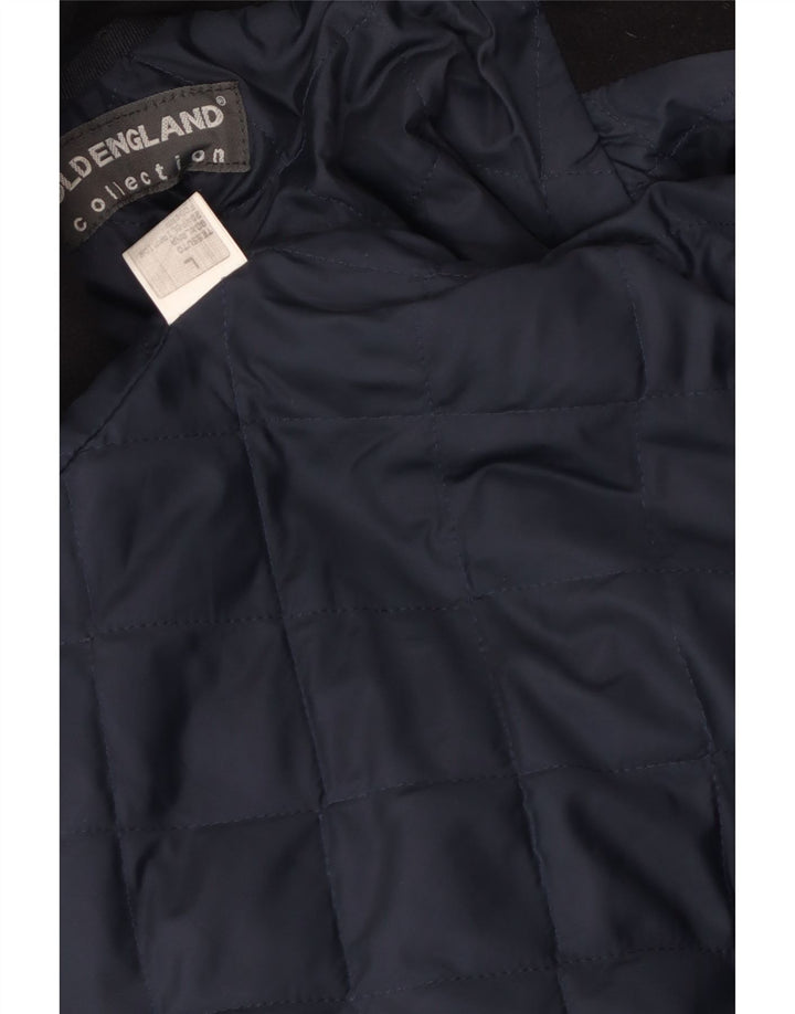 Casaco masculino Pea Old England Reino Unido 40 grande lã azul marinho