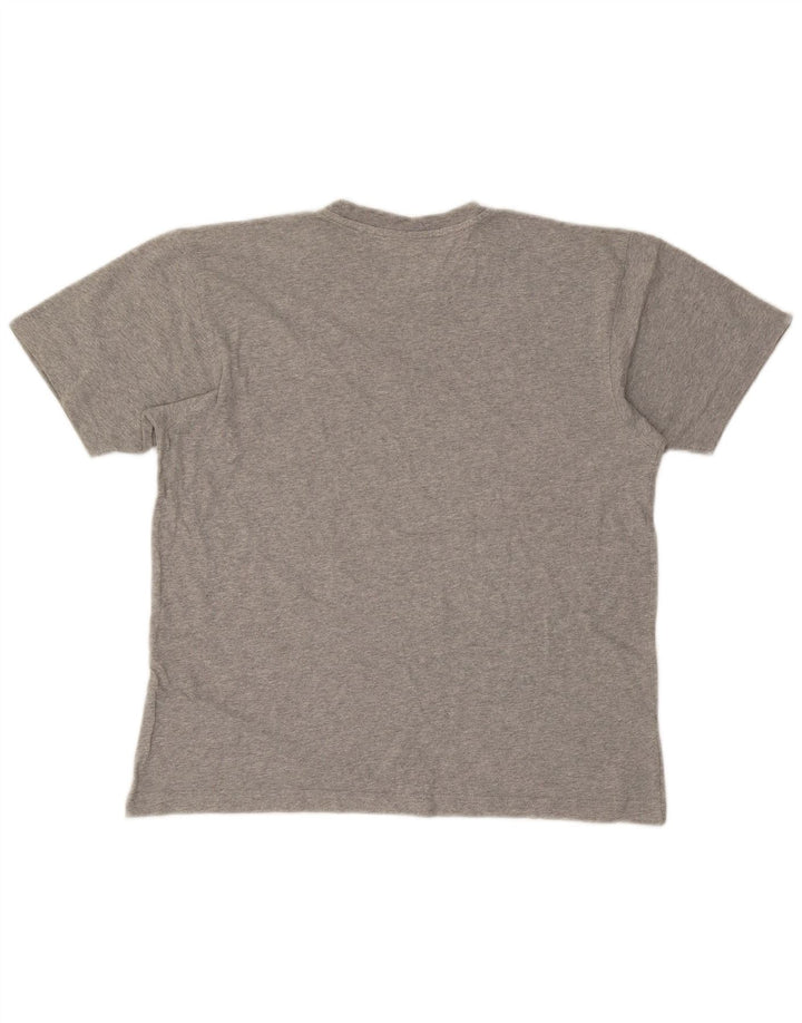 Campeão Camiseta Masculina Graphic Top Cinza Médio