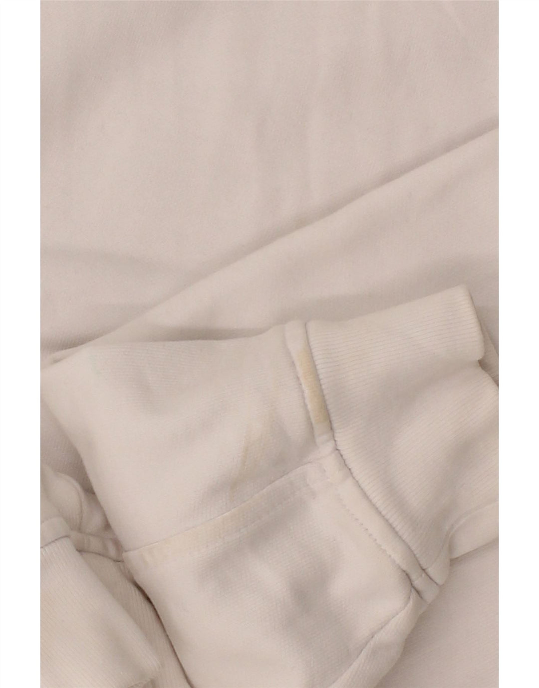 LEVI'S Womens Oversized Graphic Hoodie Jumper UK 6 XS White Cotton Vintage Levi's and Second-Hand Levi's from Messina Hembry 
