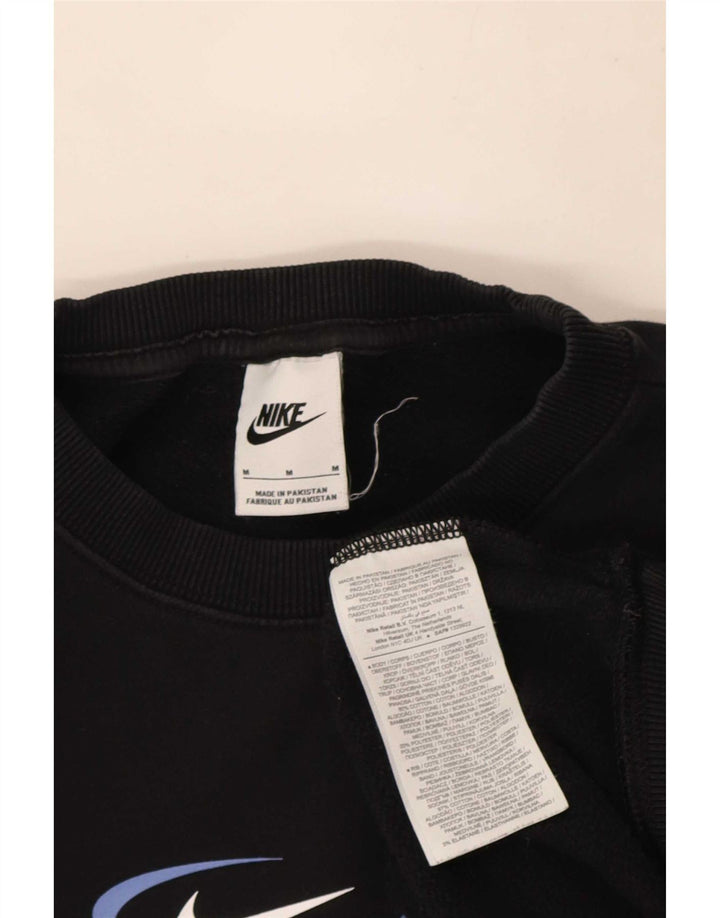 Moletom Nike Masculino Graphic Loose Fit Jumper Médio Algodão Preto