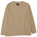CHAMPION Mens Top Long Sleeve Large Beige Cotton