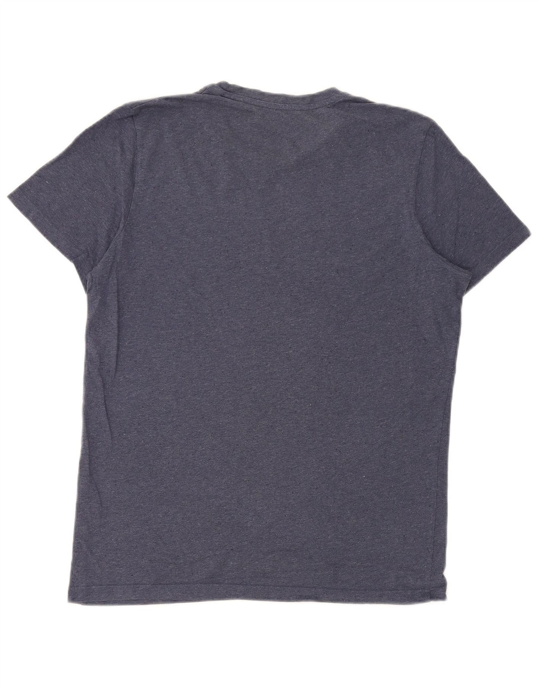 Camiseta gráfica masculina Jack & Jones Top médio algodão azul marinho