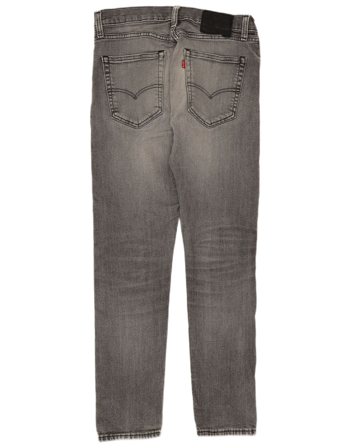 Levi's Mens Slim Jeans W32 L32 Cinza Algodão