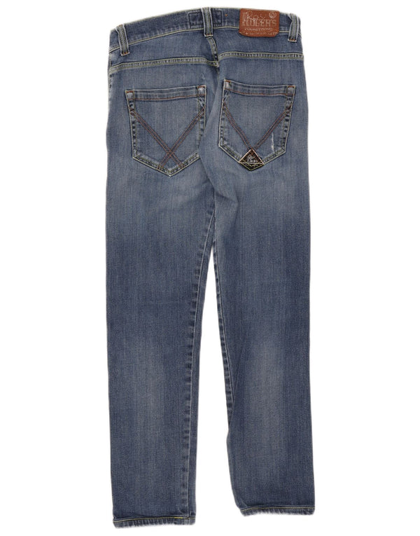 Roy Rogers Mens Jeans Slim W32 L30 Azul Algodão