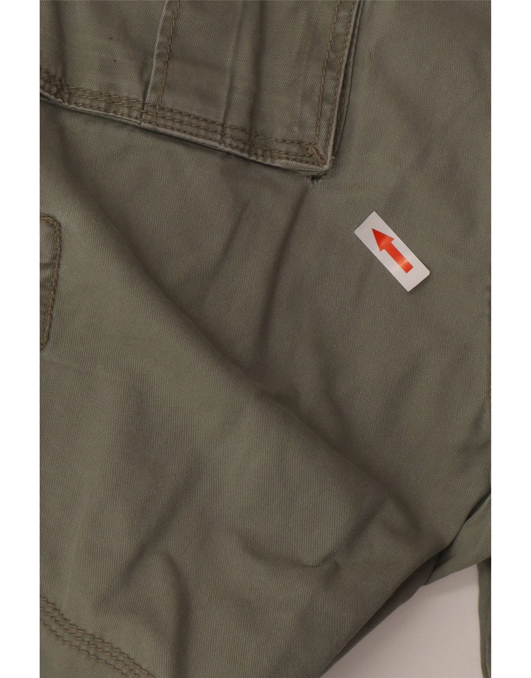 Bermuda masculina Celio Graphic Cargo W32 verde médio