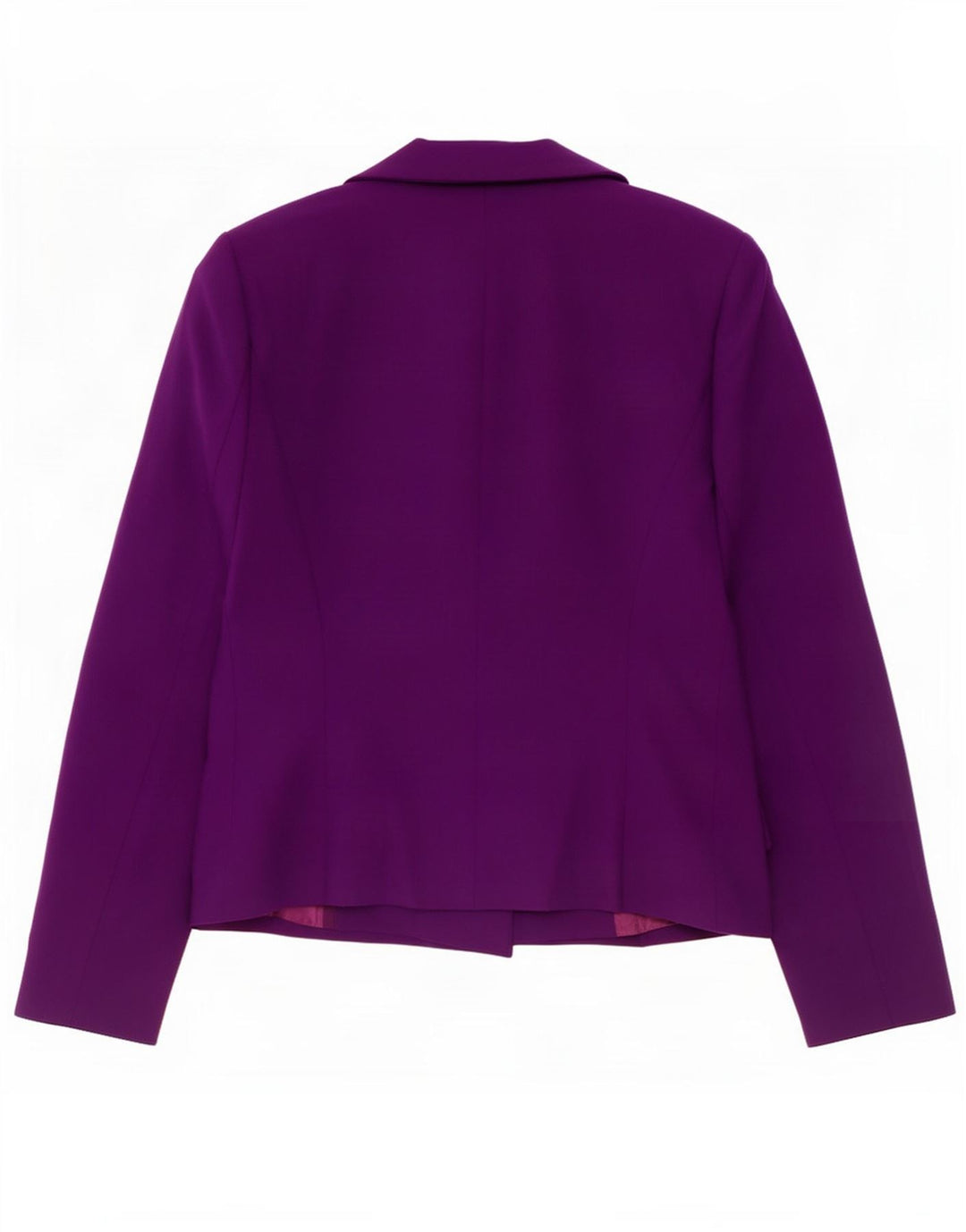 Jaqueta blazer feminina Zara com peito duplo Reino Unido 14 grande roxo