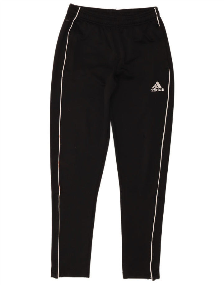 Calças de treino Adidas Boys Climalite 13-14 anos preto poliéster
