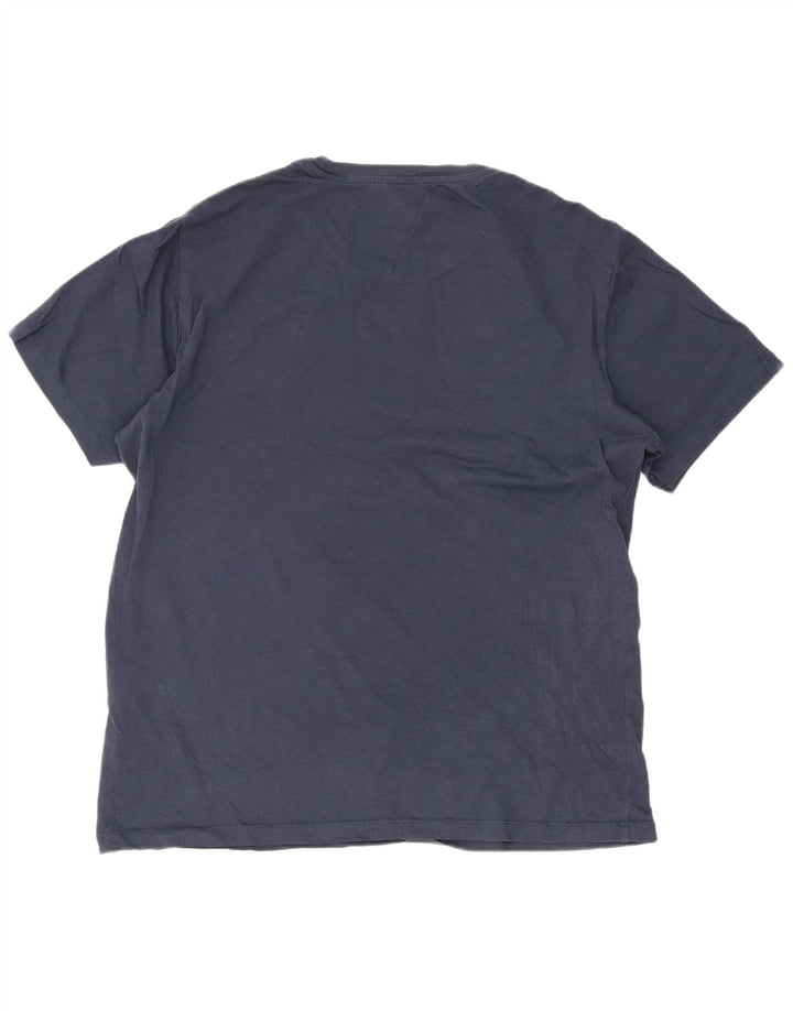 Camiseta gráfica masculina Levi's Top médio algodão azul marinho