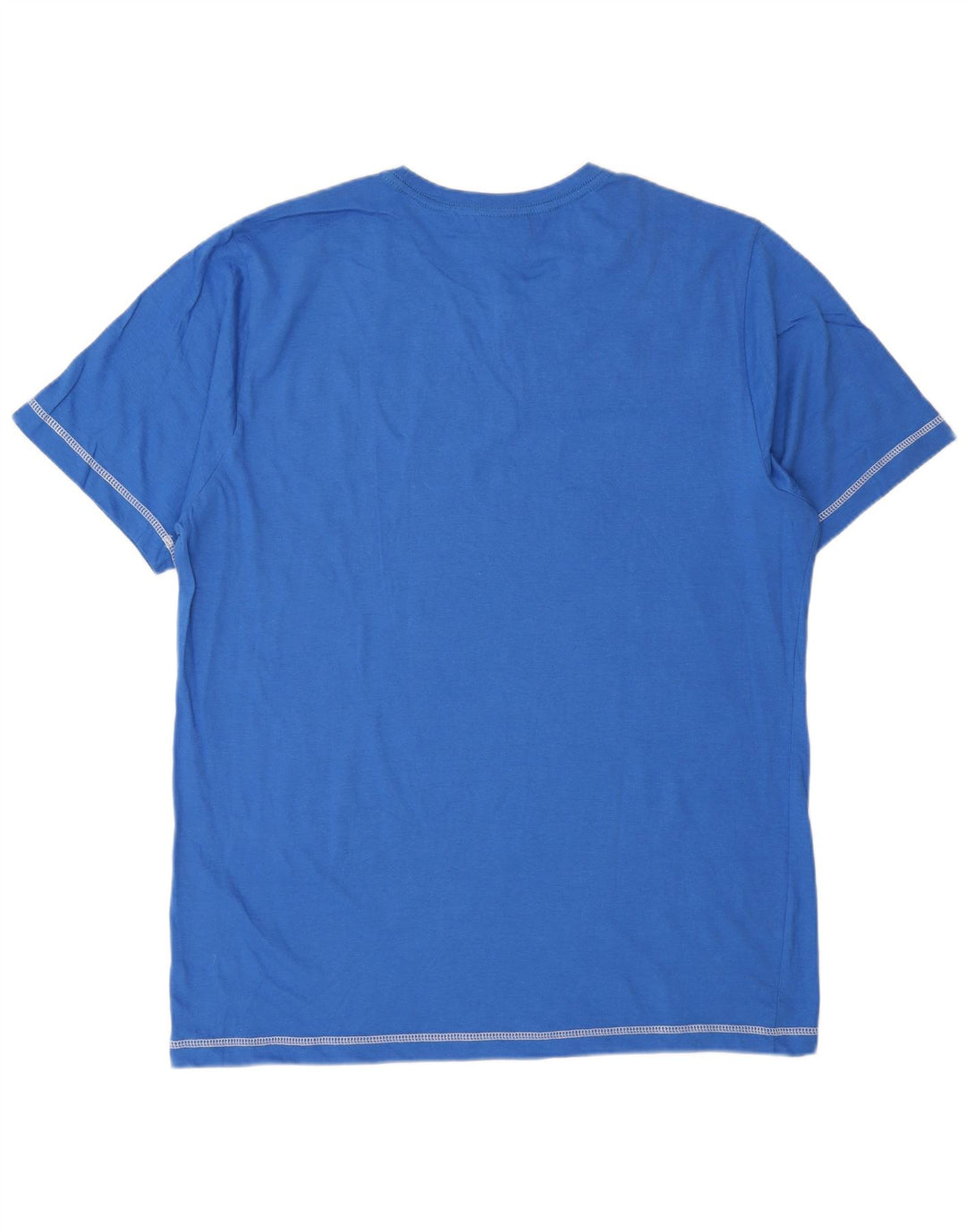 Camiseta gráfica masculina Tio Sam Top XL algodão azul