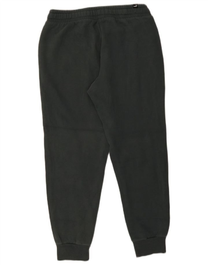 Calça de treino masculina Puma Joggers algodão verde médio