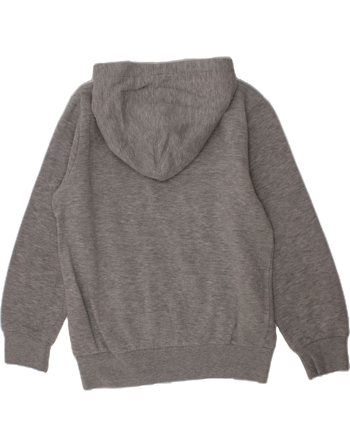 LEVI'S Boys Graphic Hoodie Jumper 9-10 Years Grey Cotton Vintage Levi's and Second-Hand Levi's from Messina Hembry 