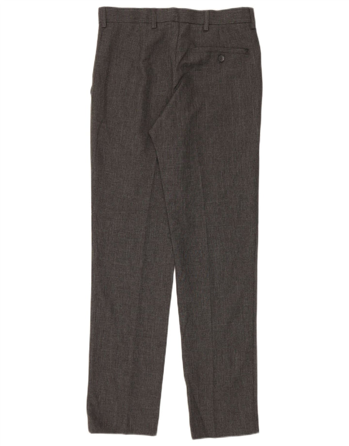 Calça Chino Slim Masculina Marks & Spencer W28 L31 Cinza Poliéster
