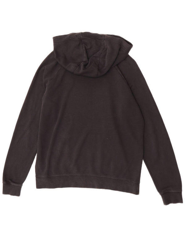 Nike Mens Hoodie Jumper Grande Algodão Preto