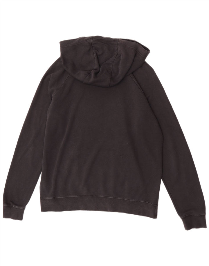Nike Mens Hoodie Jumper Grande Algodão Preto