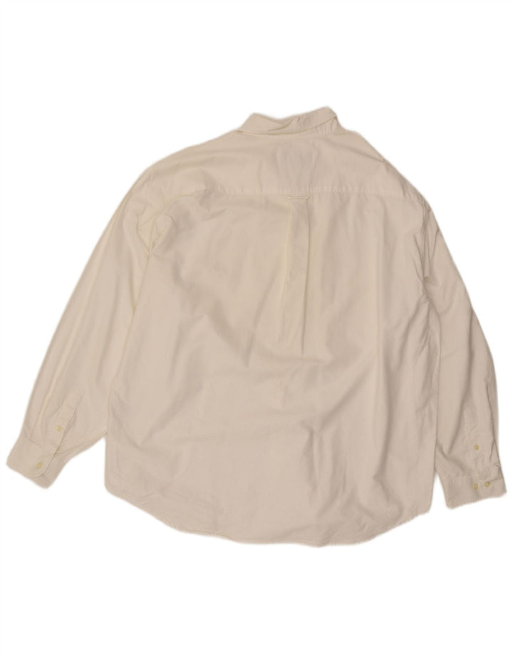 Camisa masculina EDDIE BAUER XL algodão branco