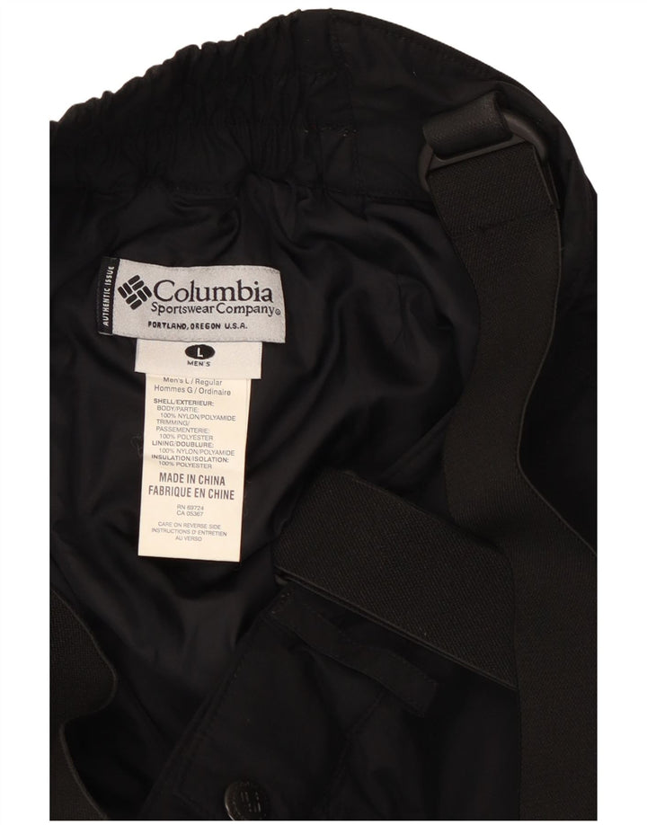 Calça Columbia Masculina Dungarees Ski Grande Nylon Preto