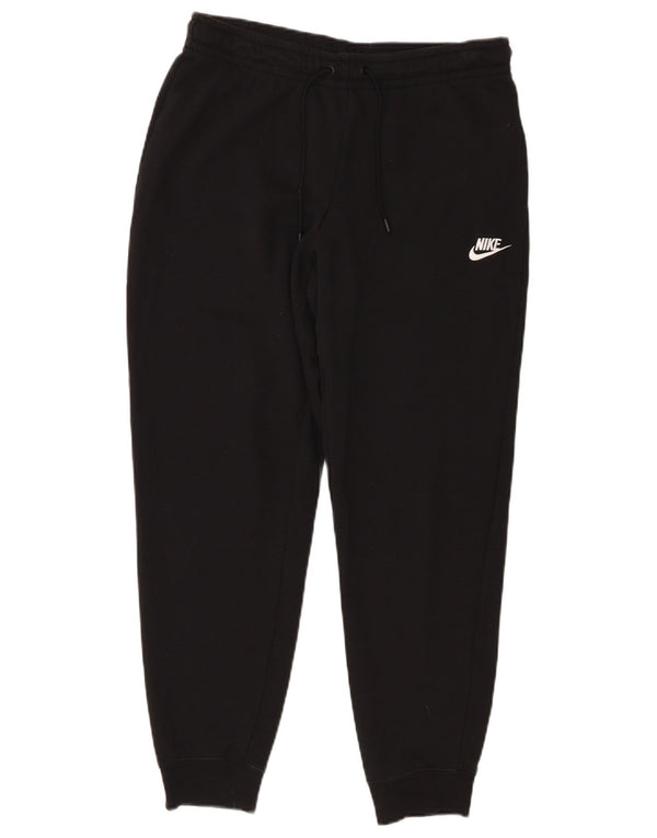 Calça de treino masculina Nike joggers grande algodão preto