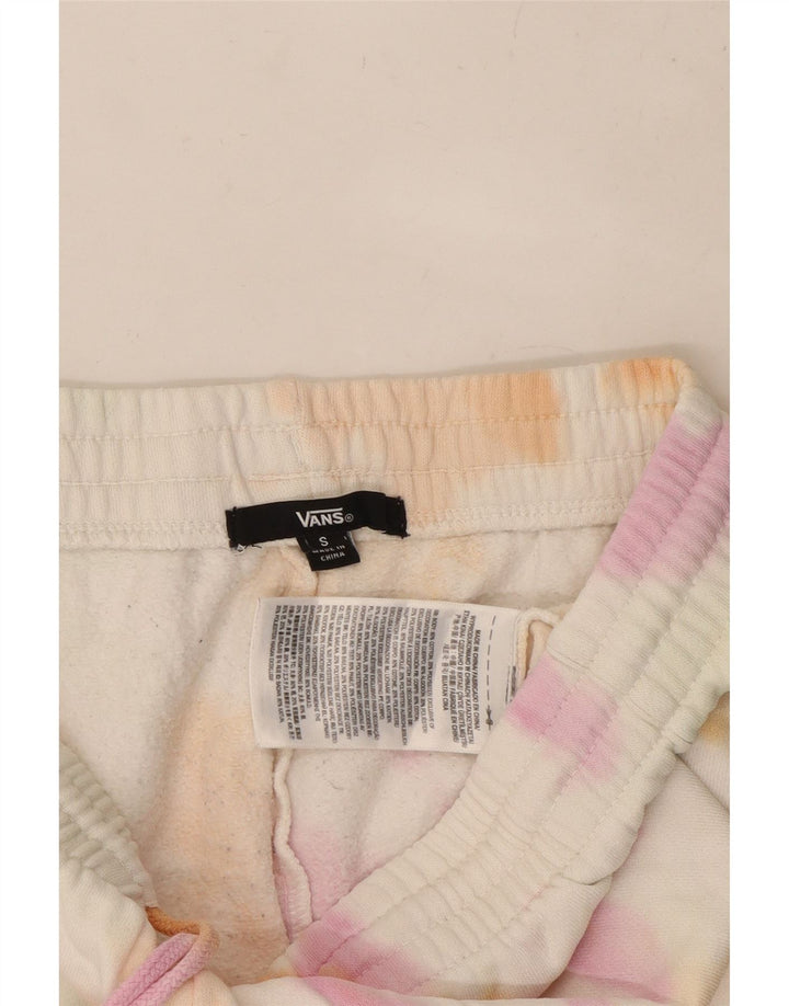 Calças de treino femininas VANS Joggers UK 10 pequenas multicoloridas Tie Dye