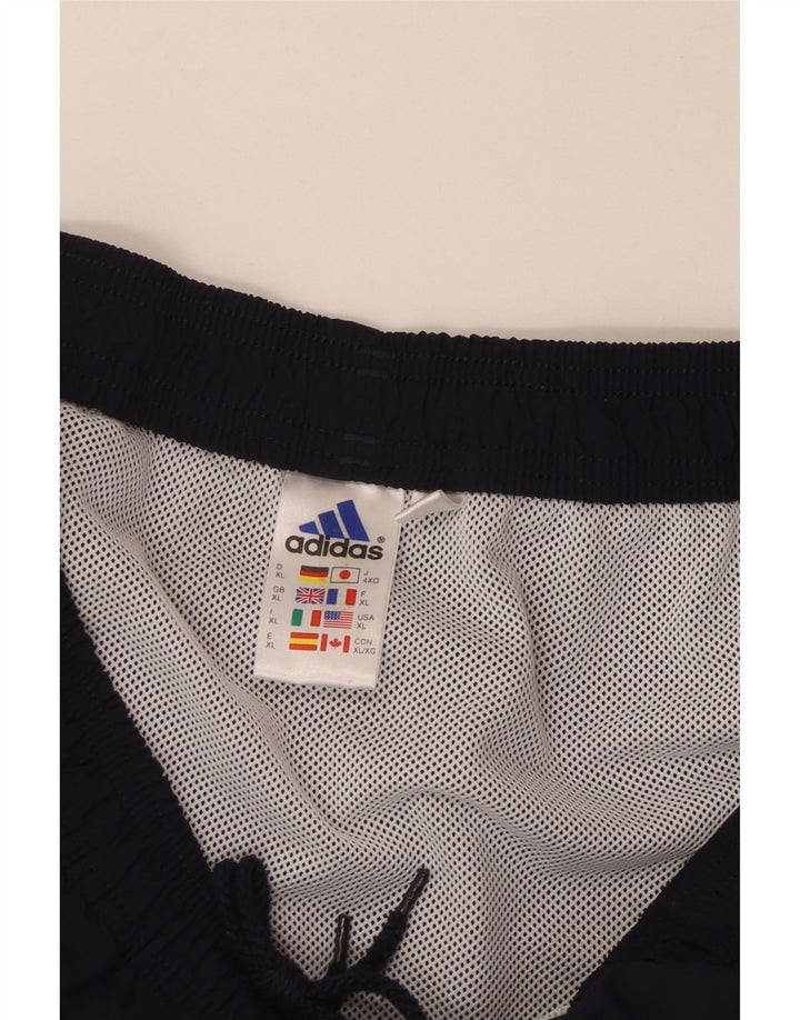 Shorts esportivos gráficos masculinos ADIDAS XL azul marinho poliamida