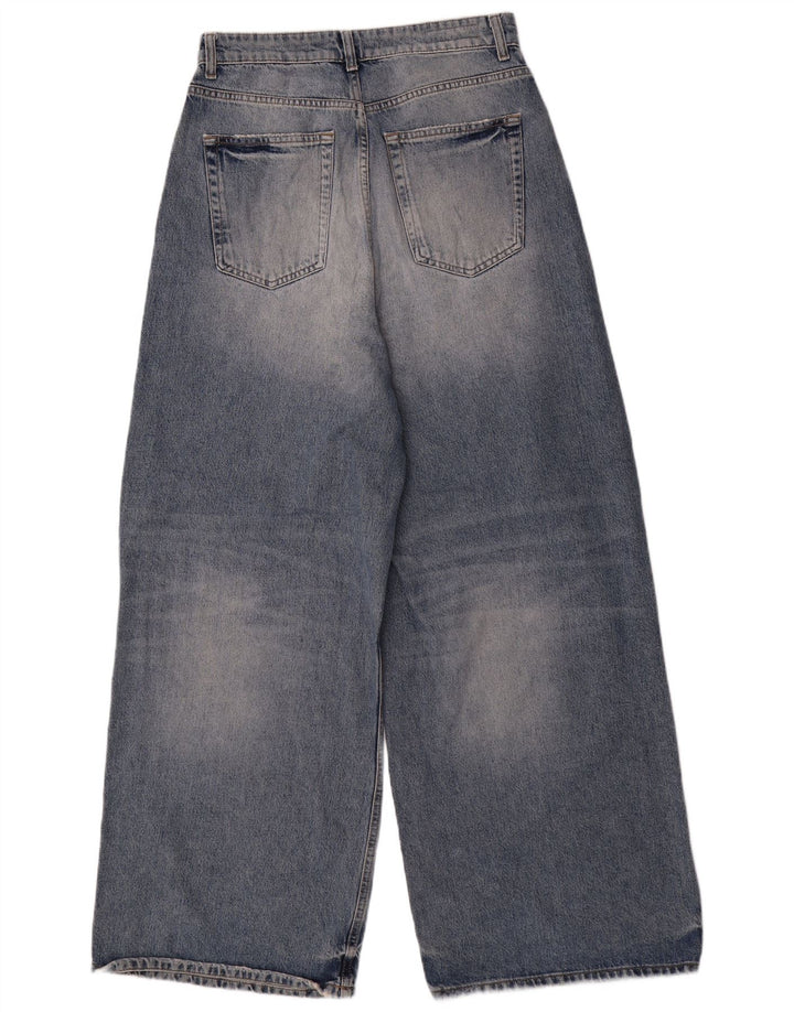 ZARA Jeans masculino de perna larga EU 38 pequeno W30 L31 algodão azul