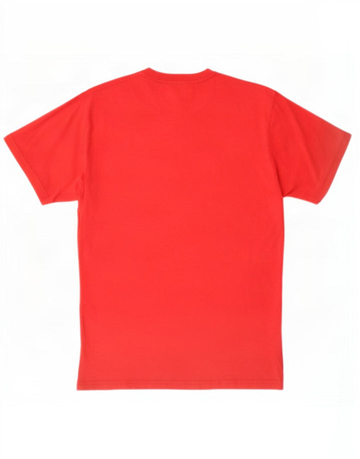 Camiseta Vans Masculina Classic Fit Graphic Top Médio Algodão Vermelho