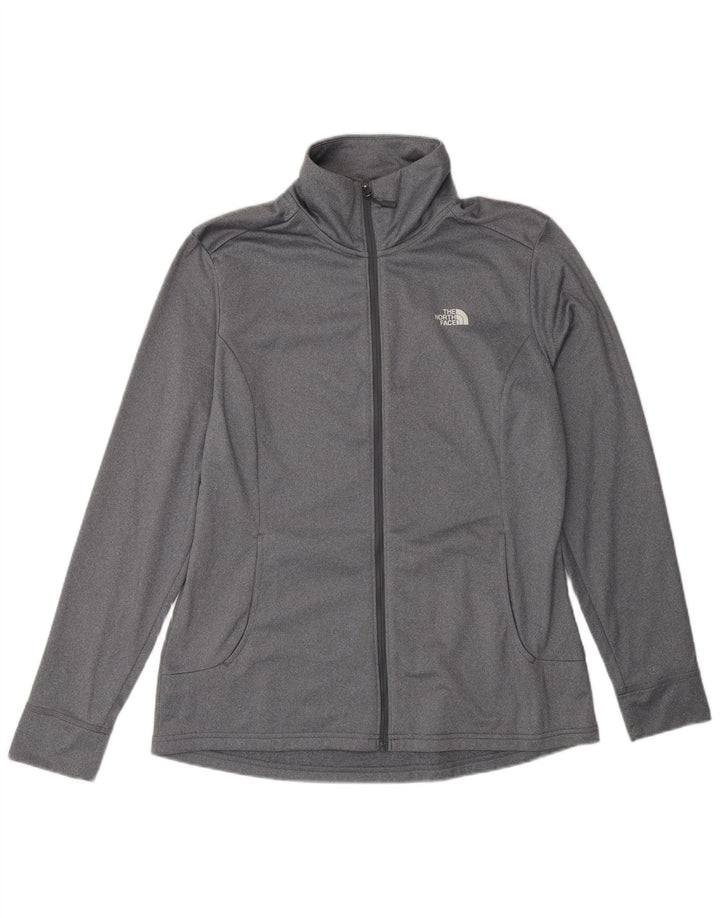Jaqueta de treino feminina The North Face UK 16 grande poliéster cinza