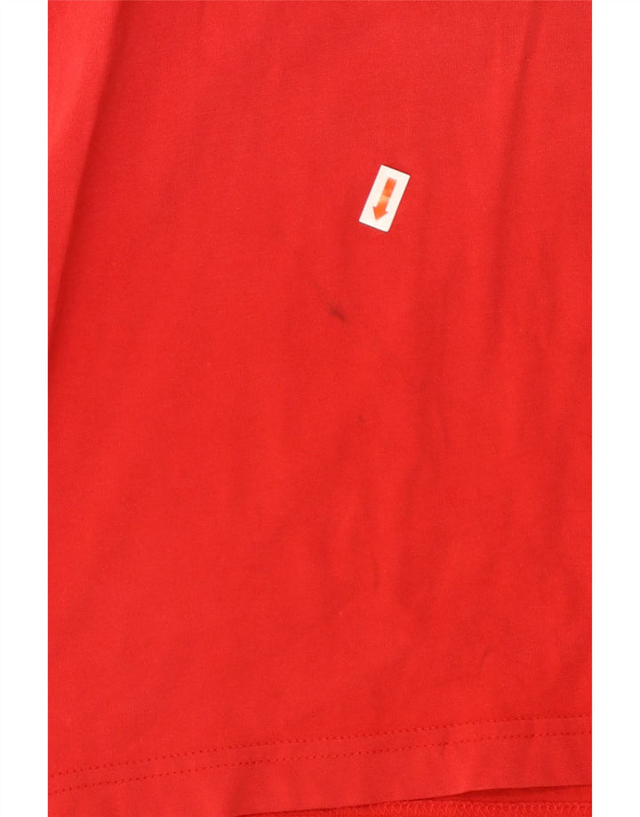 Camiseta feminina Tommy Hilfiger Top 2XL algodão vermelho