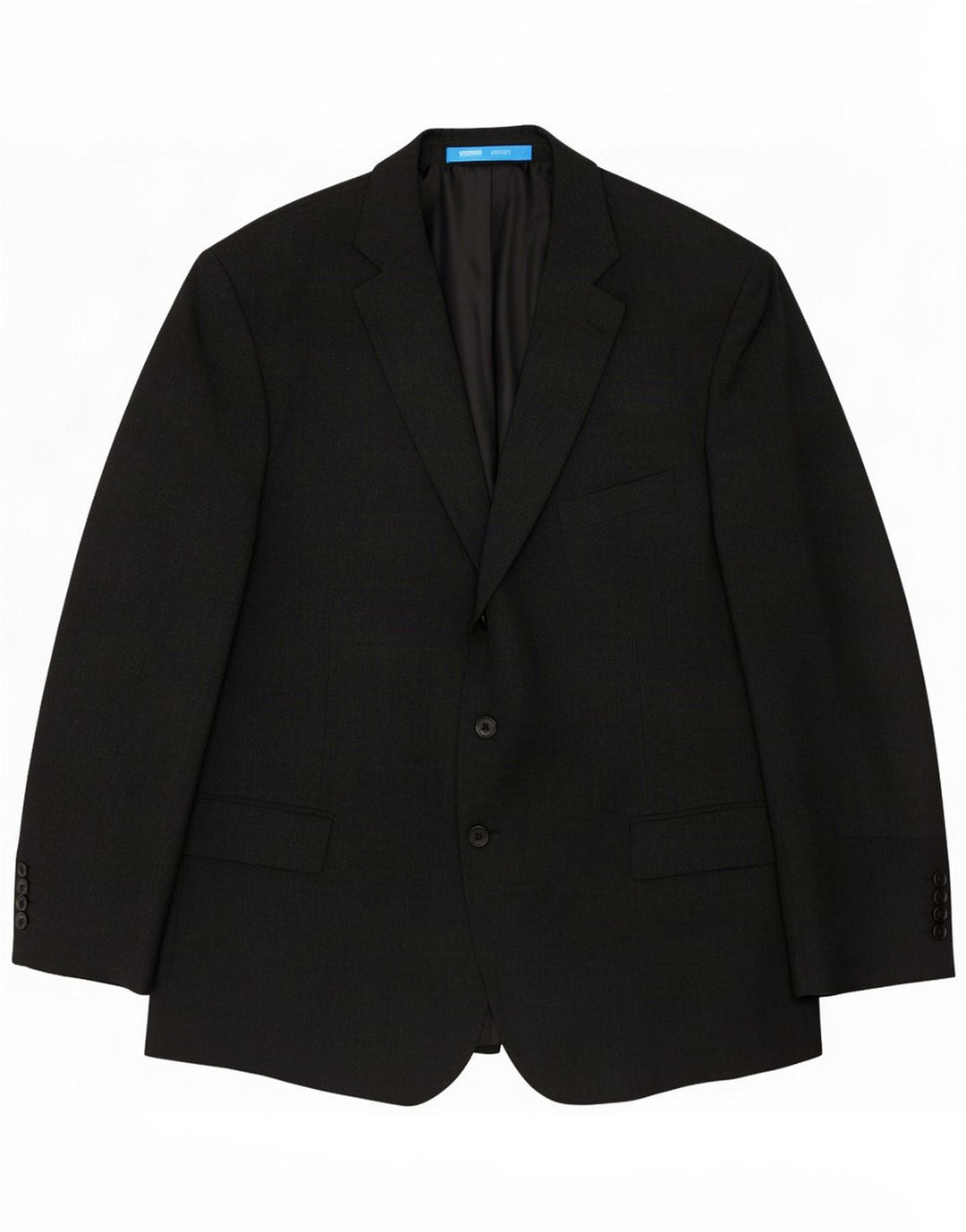Jaqueta Blazer masculina de 3 botões Marks & Spencer UK 46 XL Poliéster cinza