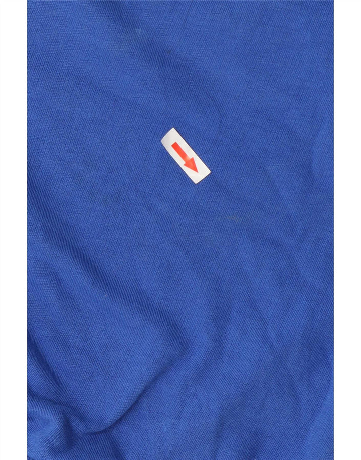 Suéter feminino Marks & Spencer Reino Unido 12 algodão azul médio