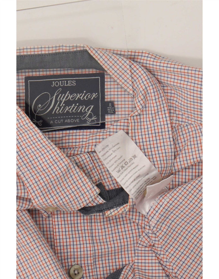 Joules Camisa masculina média algodão guingão multicolorido