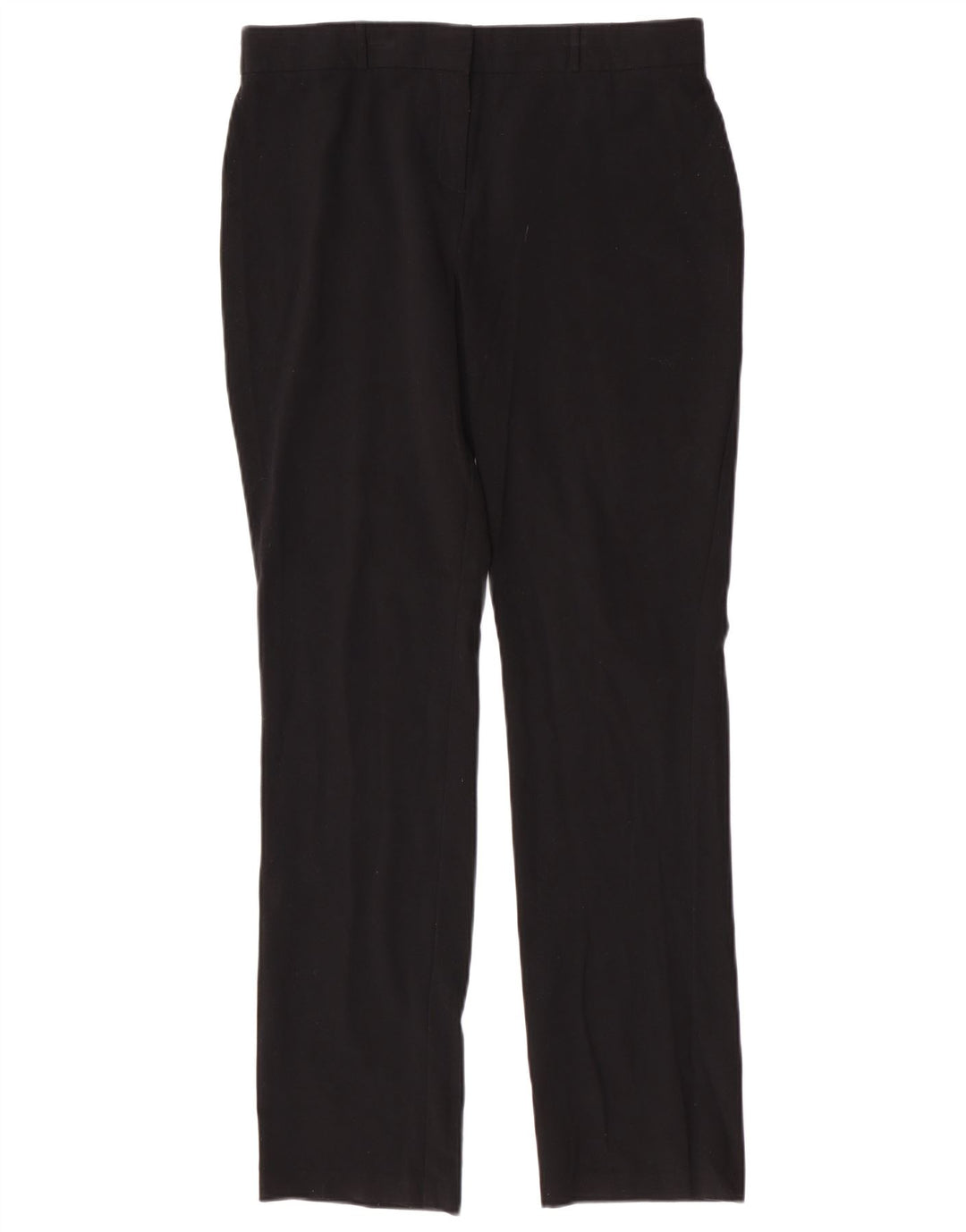 Calça feminina Marks & Spencer Modern Slim Suit Reino Unido 12 Médio W30 L31 Preta