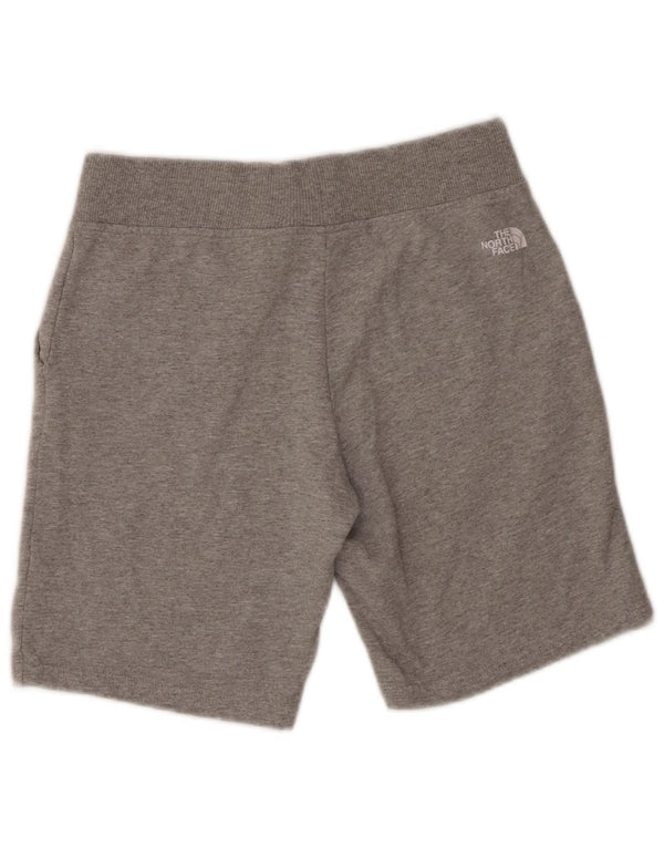Shorts esportivos The North Face Boys 11-12 anos grande algodão manchado cinza