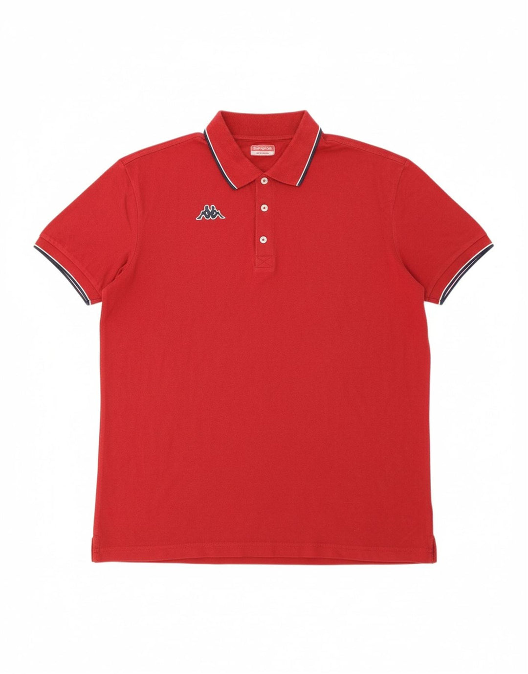 Camisa polo masculina KAPPA 2XL algodão Borgonha