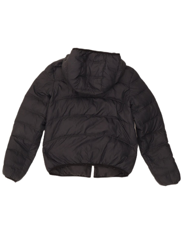Jaqueta Nike Feminina Oversized com Capuz Reversível Acolchoada UK 6 XS Preto