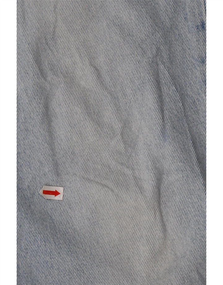 Jeans feminino Levi's Ribcage Straight W25 L29 Azul Algodão