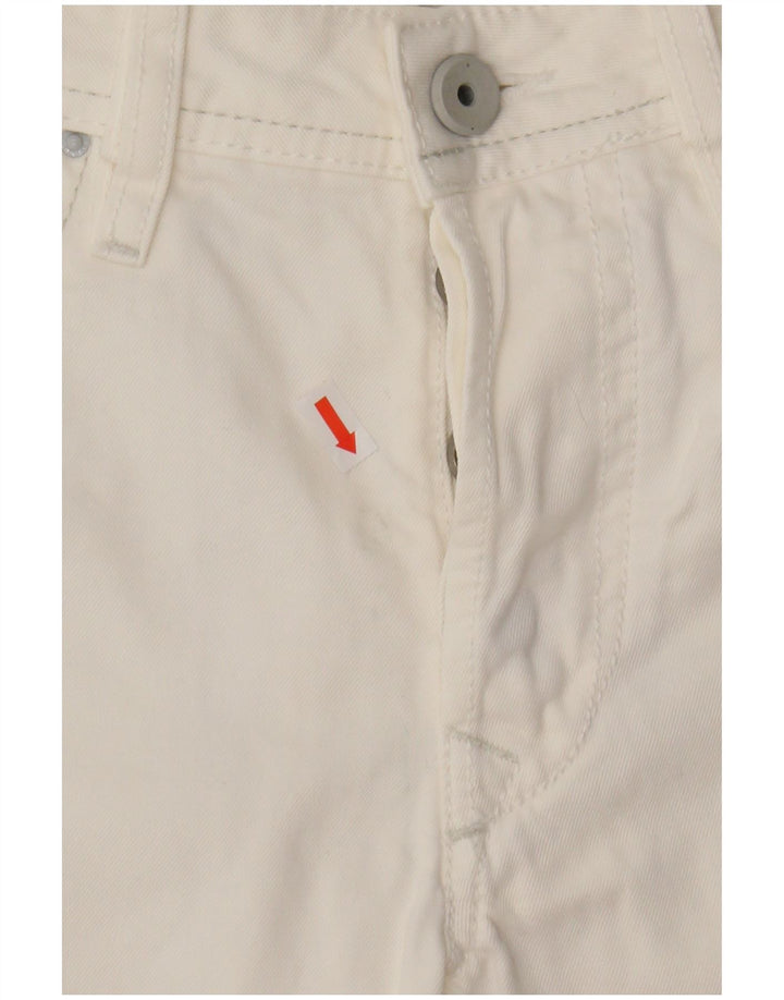 DIESEL Masculino Kander Straight Jeans W30 L29 Algodão Branco