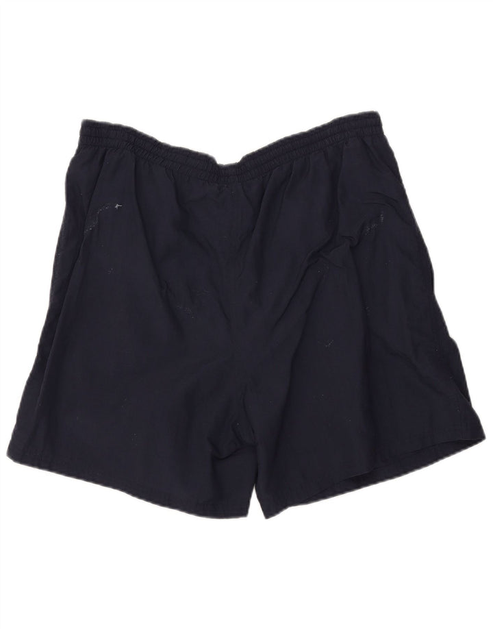 Shorts de natação masculino Reebok grande azul marinho