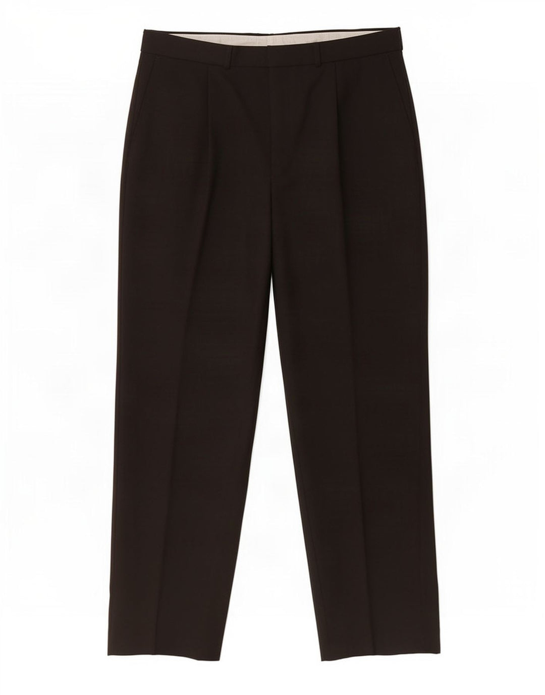 Calça masculina Marks & Spencer com pegged suit W34 L31 poliéster preto