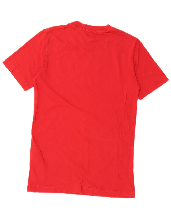 Camiseta gráfica LEVI'S Boys 11-12 anos algodão vermelho