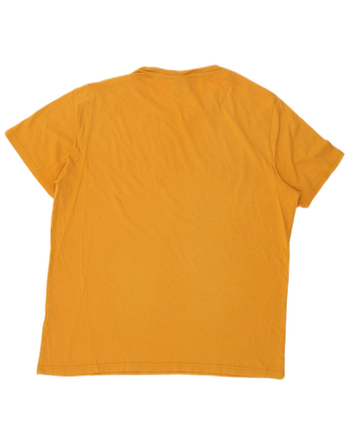 Camiseta masculina gráfica CHAMPION grande amarelo