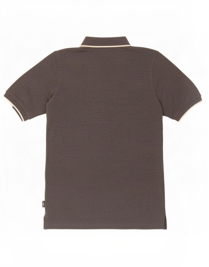 Camisa Polo Masculina Umbro Pequena Cinza Poliéster