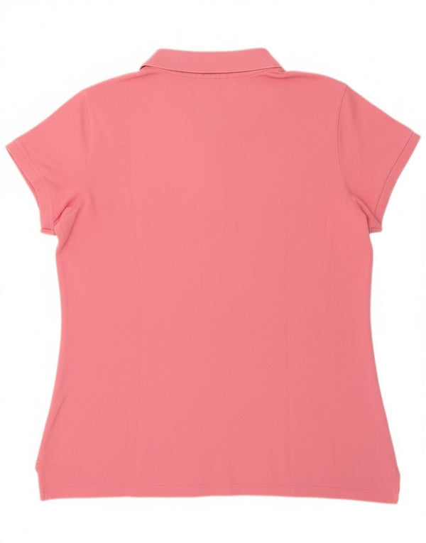Camisa polo feminina Gant UK 20 2XL rosa