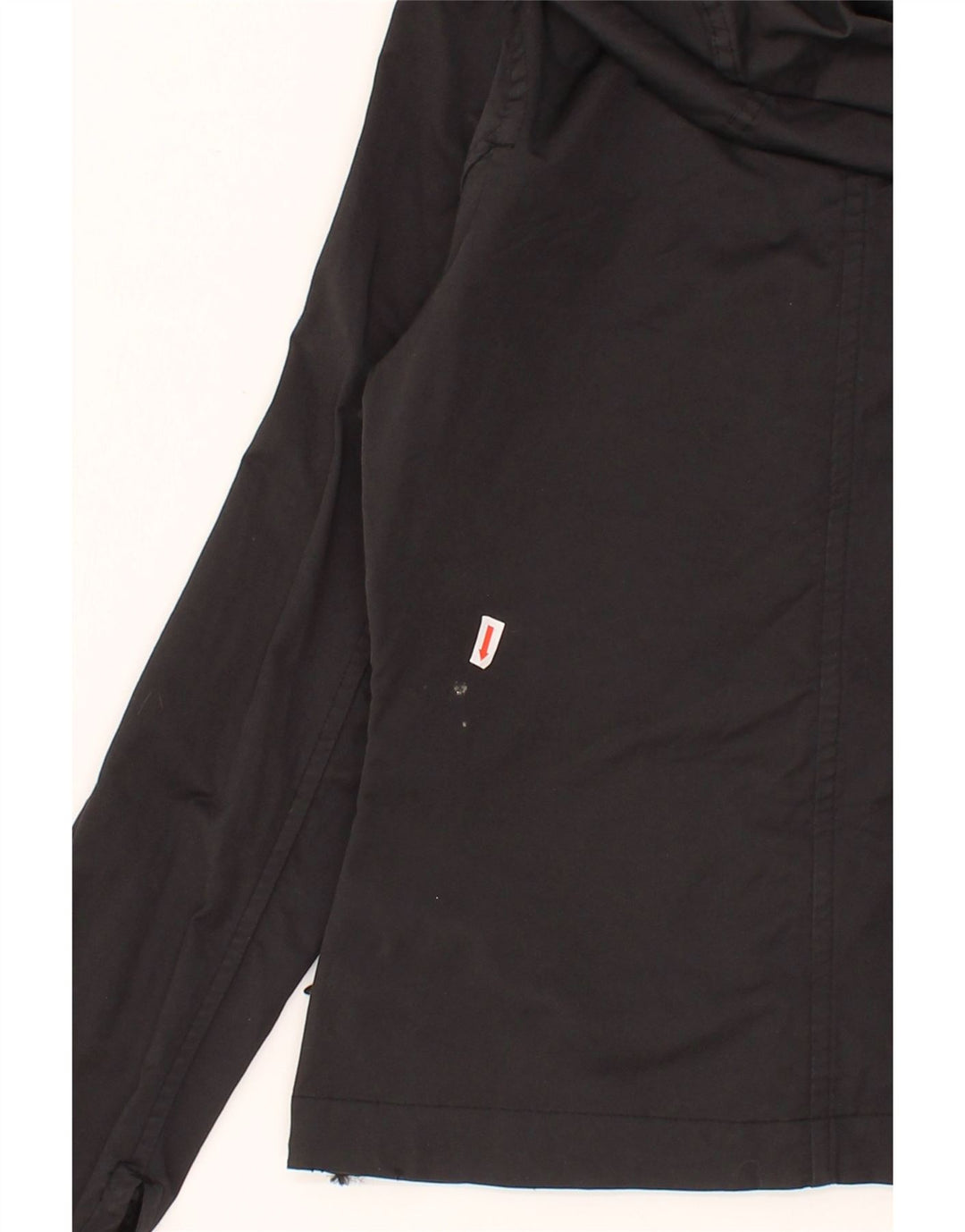 NIKE Womens Zip Hoodie Sweater UK 8/10 Small Black Cotton Vintage Nike and Second-Hand Nike from Messina Hembry 